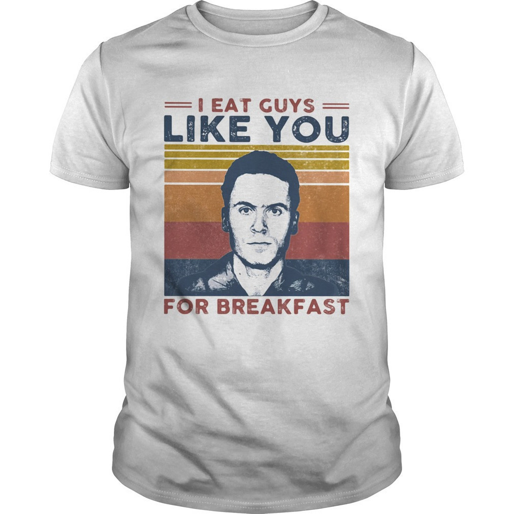 Ted Bundy Breakfast Retro Horror Graphic Unisex T-Shirt